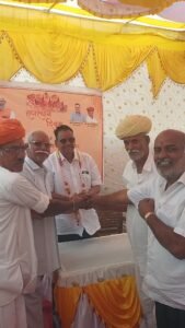 श्री गाजन माता धाम पर चेत्र नवरात्रि के शुभ अवसर पर लाखों रुपए की लागत से बने सुलभ कंपलेक्स का लोकार्पण। 6 IMG20260319122637
