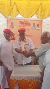 श्री गाजन माता धाम पर चेत्र नवरात्रि के शुभ अवसर पर लाखों रुपए की लागत से बने सुलभ कंपलेक्स का लोकार्पण। 5 IMG20260319122724