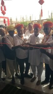 श्री गाजन माता धाम पर चेत्र नवरात्रि के शुभ अवसर पर लाखों रुपए की लागत से बने सुलभ कंपलेक्स का लोकार्पण। 4 IMG20260319123531