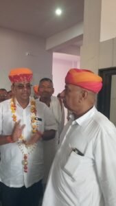 श्री गाजन माता धाम पर चेत्र नवरात्रि के शुभ अवसर पर लाखों रुपए की लागत से बने सुलभ कंपलेक्स का लोकार्पण। 8 IMG20260319123654