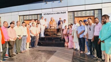अहिल्याबाई होलकर की जयंती पर रिसदी में प्रतिमा पर माल्यार्पण, भाजपा कार्यकर्ताओं ने किया नमन 11 IMG 20260531 WA0031