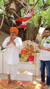 चतराड़ा भाकरी धनजी गुर्जर के घर भेरुजी महाराज के वार्षिक उत्सव व महा प्रशादी का आयोजन। 13 IMG20260524121114 01