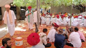 चतराड़ा भाकरी धनजी गुर्जर के घर भेरुजी महाराज के वार्षिक उत्सव व महा प्रशादी का आयोजन। 20 IMG20260524123620 01