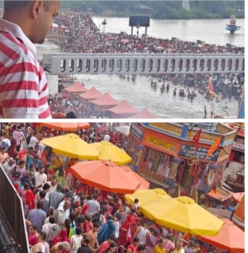 हरकी पौड़ी से परखी डीएम ने यात्रा व्यवस्था;अधिकारियों को दिए निर्देश 2 IMG 20260531 134442