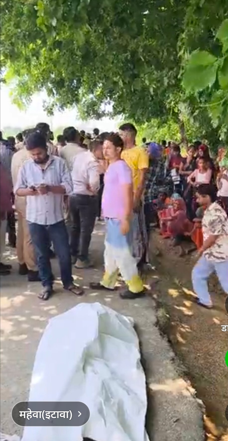 इटावा के लबेदी थाना क्षेत्र में भोगनी नहर से एक 18 वर्षीय किशोर का शव बरामद किया गया 6 IMG 20260531 140746