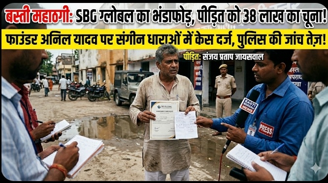 बस्ती में 'डबल' का दंश: SBG ग्लोबल ने सवा तीन साल में डकारी करोड़ों की पूंजी, फाउंडर पर केस दर्ज 11 Screenshot 20260514 090747