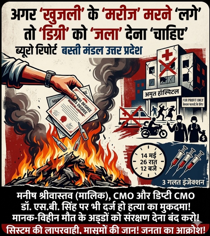 'खुजली' के मरीज़ को उतार दिया मौत के घाट, ऐसी डॉक्टरी डिग्री को बीच चौराहे पर जला देना चाहिए! 11 Screenshot 20260517 124110