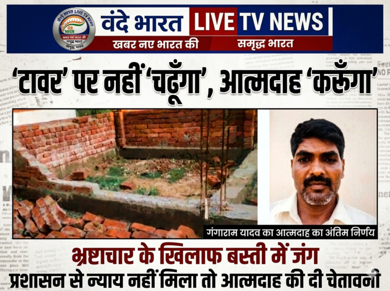‘टावर पर नहीं चढ़ूँगा, आत्मदाह करूँगा’: भ्रष्टाचार के खिलाफ एक नागरिक का अंतिम संकल्प