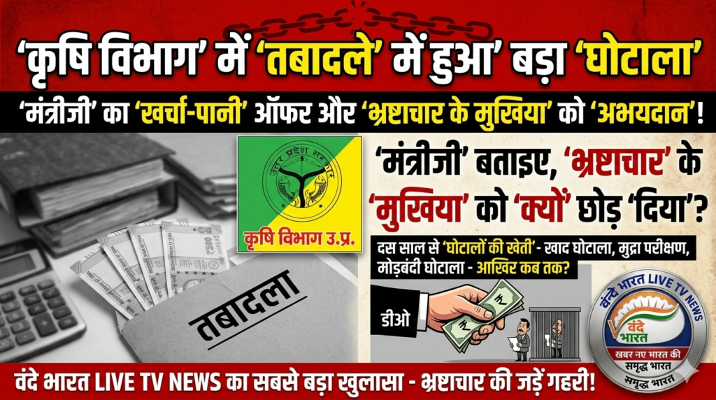 नियमों की धज्जियाँ: मुख्यमंत्री के आदेश के बावजूद 'ऑनलाइन' के बजाय 'ऑफलाइन' तबादलों का गोरखधंधा। 1 1781404138541