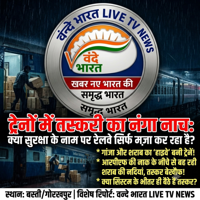 ट्रेनों में तस्करी का नंगा नाच: क्या रेलवे सुरक्षा के नाम पर सिर्फ मज़ाक हो रहा है?