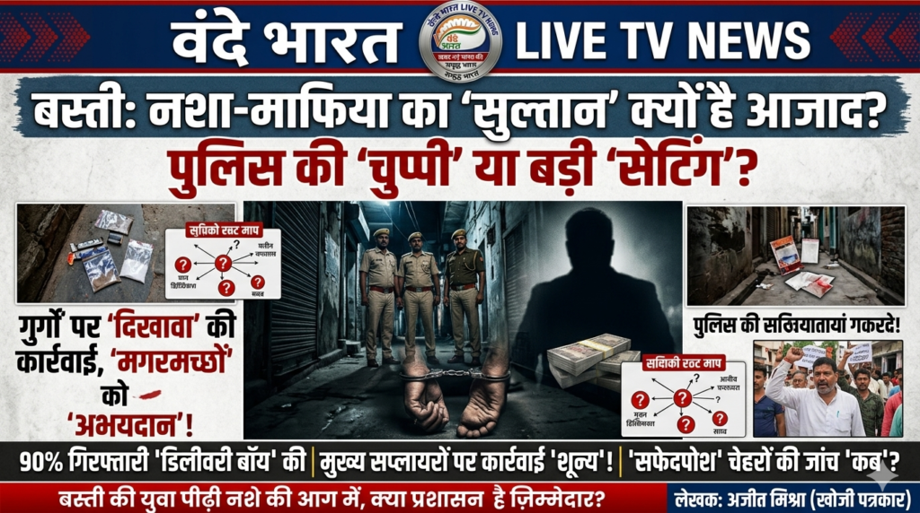 बस्ती में नशे का 'रूट मैप': आखिर कहाँ से आ रहा है मौत का सामान? 1 1781428975221