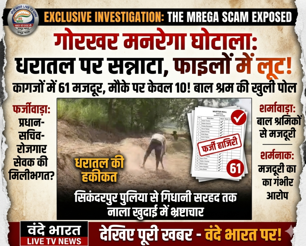 गोरखर में मनरेगा का काला सच: कागजों में 61 मजदूर, धरातल पर सिर्फ 10 का बसेरा! 1 1781610338019