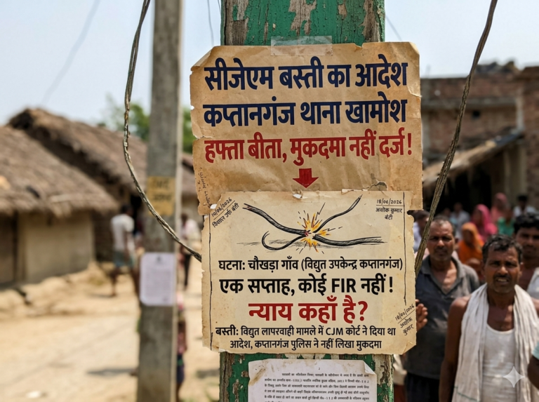 न्याय की बाट जोहता मृतक का परिवार: सीजेएम कोर्ट के आदेश के बाद भी कप्तानगंज पुलिस खामोश