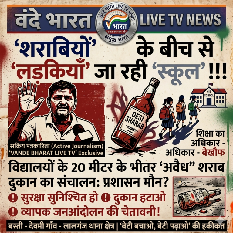 गाँव-गाँव में शराब का जहर: क्या हमारी बेटियों की शिक्षा से भी बड़ा है शराब माफियाओं का मुनाफ़ा?