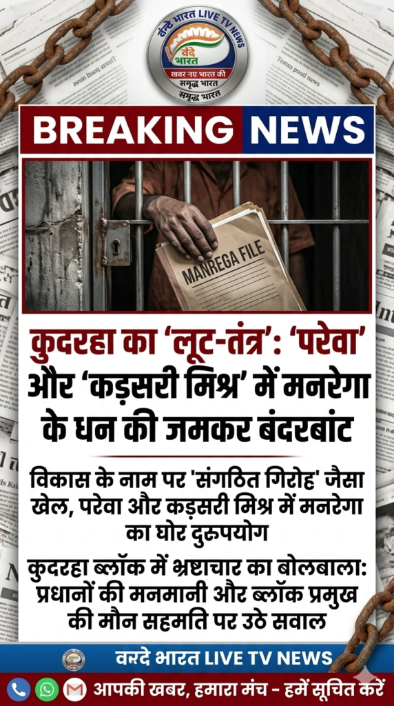 कुदरहा ब्लॉक में 'विकास' का 'लूट-तंत्र': प्रधानों से लेकर अधिकारियों तक की मिलीभगत की खुली पोल 1 1781937204504