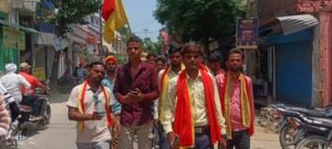गोला गोकर्णनाथ में लाखन आर्मी ने AIMIM प्रदेश अध्यक्ष का पुतला दहन, महाराजा सुहेलदेव पर कथित टिप्पणी पर नाराज़गी 13 IMG 20260614 WA0105