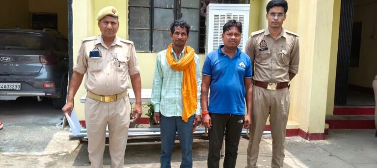 वारंटियों के खिलाफ विंढमगंज पुलिस की कार्रवाई दो वारंटी गिरफ्तार, न्यायालय में किया गया पेश