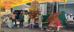 बांगरदा में "या हुसैन" के नारों के साथ भव्य चल समारोह ग्राम के मुख्य मार्ग से निकला 12 IMG 20260627 093732 777