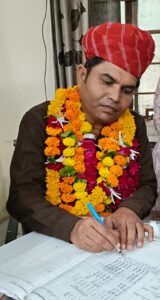 मेघवाल ने संभाला सहायक निदेशक का पदभार, 14 02 1 2
