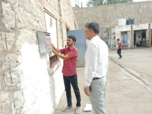 प्राधिकरण सचिव भाटी ने जिला कारागृह का किया निरीक्षण’ 15 07 1