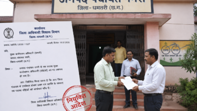 धमतरी /नगरी जनपद में तबादले के बाद भी नहीं मिला नए सीईओ को प्रभार! आखिर किसके संरक्षण में चल रही मनमानी? 45 1000475149