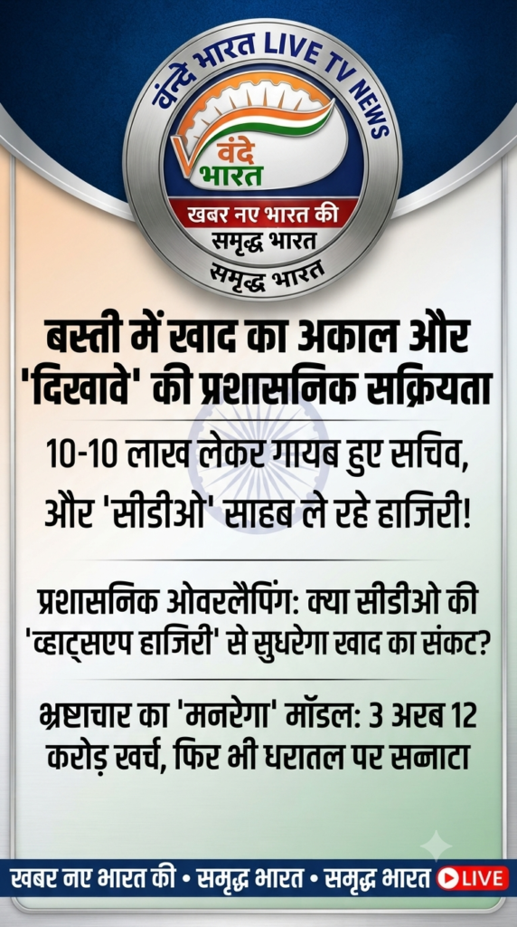 प्रशासनिक ओवरलैपिंग: क्या सीडीओ की 'व्हाट्सएप हाजिरी' से सुधरेगा खाद का संकट? 1 1782960121763