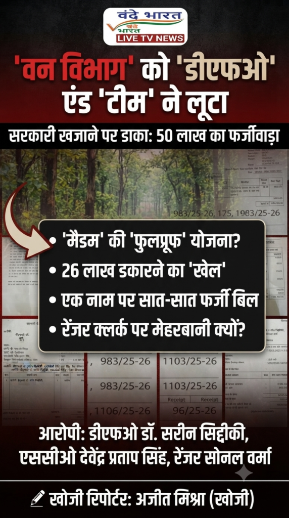 बस्ती वन विभाग में बड़ा घोटाला: अधिकारियों की 'फुलप्रूफ़' योजना से 50 लाख का फर्जीवाड़ा 1 1783045899014