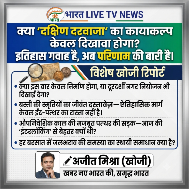 विकास का नया शिलान्यास या पुरानी गलतियों का दोहराव? नगर पालिका से बस्ती के बाशिंदों का सवाल।
