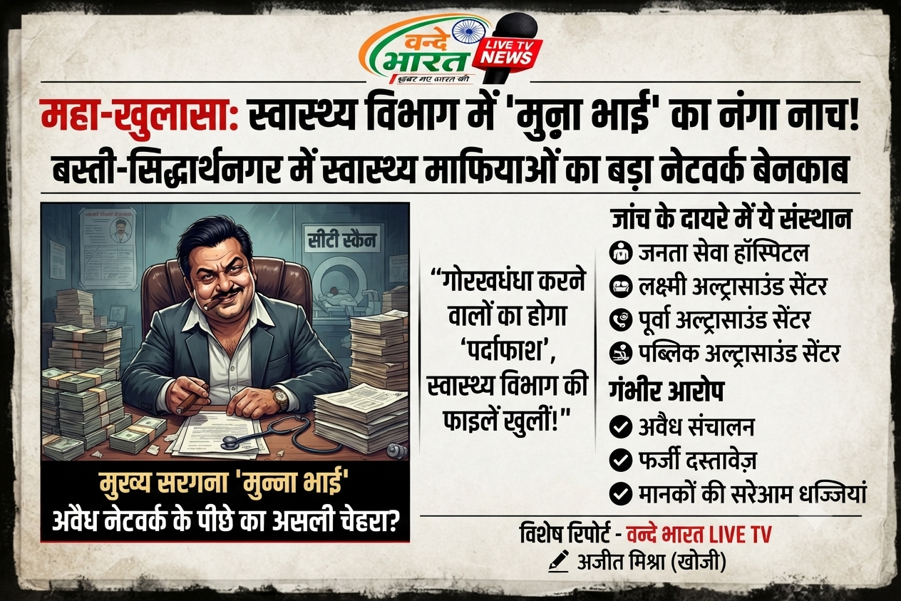 स्वास्थ्य विभाग की नाक के नीचे 'मुन्ना भाई' का साम्राज्य: कई अल्ट्रासाउंड और सीटी स्कैन सेंटर जांच के घेरे में 11 1783831122202