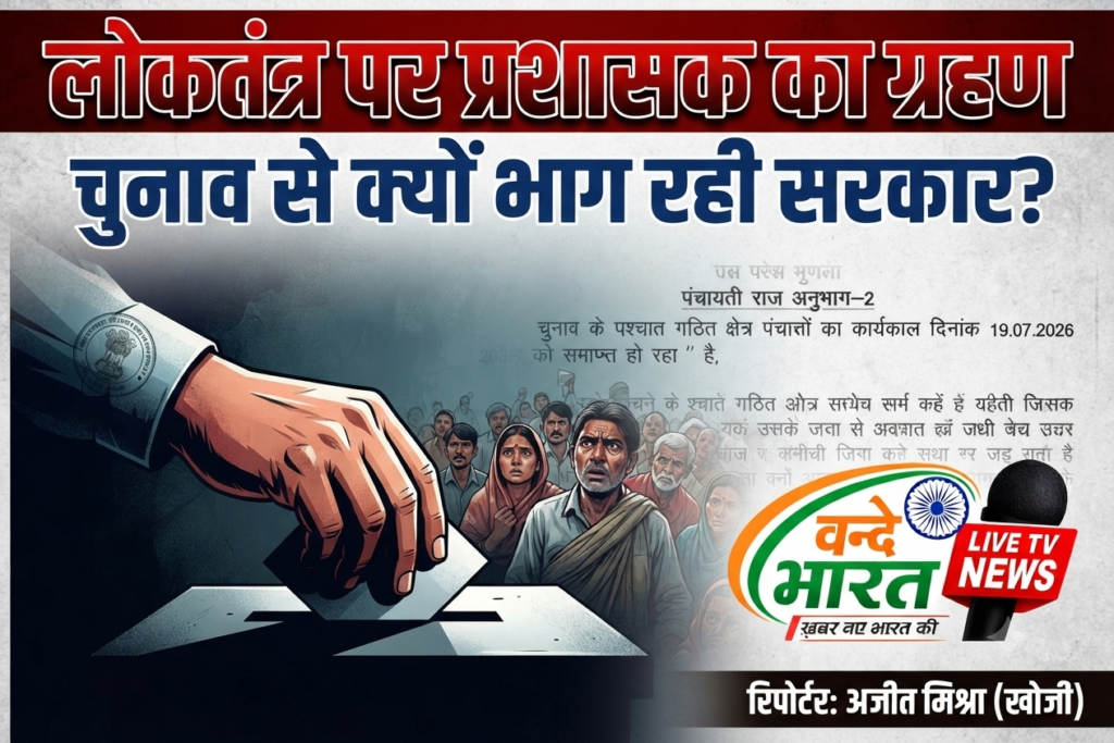 लोकतंत्र पर 'प्रशासक' का ग्रहण: पंचायत से ब्लॉक प्रमुख तक, चुनाव से क्यों भाग रही सरकार? 1 1784516422172