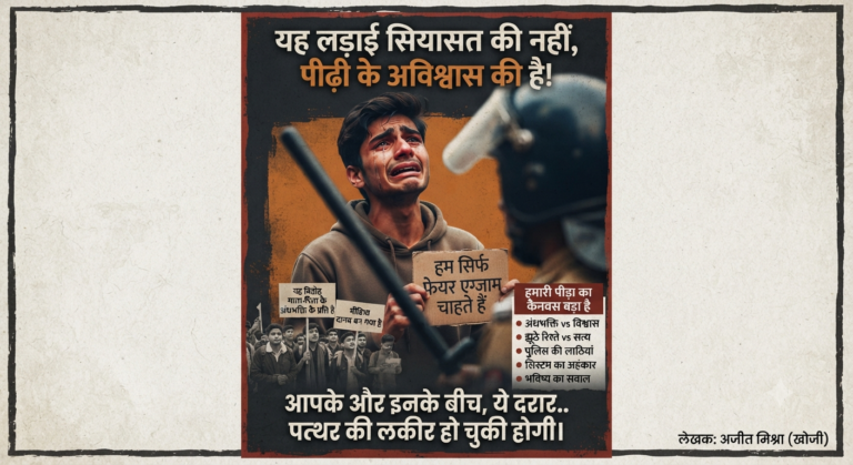 अहंकार के पहरेदार बनाम भविष्य की रीढ़: कब समझेंगे इस पीड़ा को?