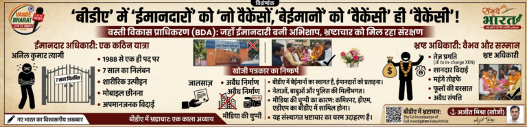 1988 बैच के दो दोस्त, एक बना हीरो, एक हुआ जीरो – BDA ने लिखी ईमानदारी की हार की कहानी