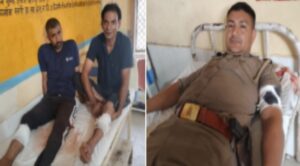 बिजनौर में मुठभेड़: गोकशी की सूचना पर पुलिस पर फायरिंग, जवाबी कार्रवाई में दो आरोपी घायल, सिपाही भी जख्मी 12 AddText 07 09 03.14.03