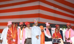 सिद्धार्थनगर में मुख्यमंत्री सामूहिक विवाह योजना के तहत 151 जोड़ों का हुआ विवाह l 12 FB IMG 1783794921397