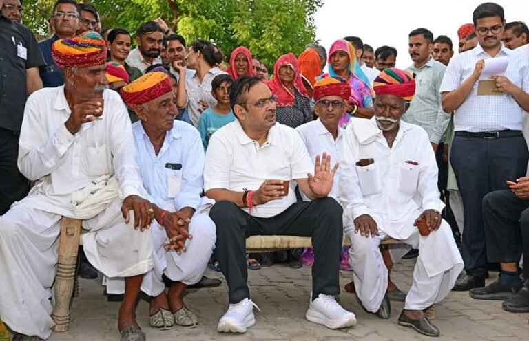 मुख्य मंत्री भजन लाल शर्मा रहे नागौर जिले के दो दिवसीय दौरे पर