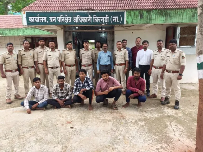 धमतरी: वन्यजीवों के शिकार का वीडियो सोशल मीडिया पर डालना पड़ा भारी, पांच आरोपी गिरफ्तार
