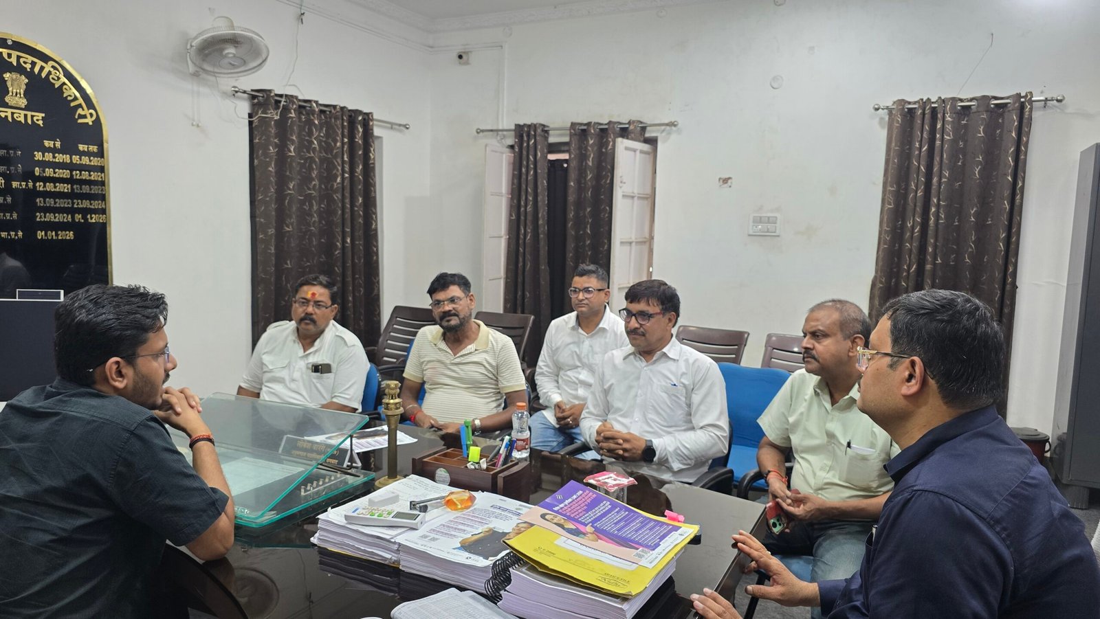 शत प्रतिशत डिजिटाइजेशन के लिए बार एसोसिएशन व चेंबर ऑफ कॉमर्स के साथ बैठक संपन्न 1 IMG 20260718 WA0193 scaled