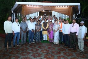 *रायपुर छत्तीसगढ़ गांड़ा समाज फेडरेशन के प्रांतीय प्रतिनिधि मंडल ने बीते दिन को मुख्यमंत्री विष्णुदेव साय से उनके सिविल लाइन रायपुर निवास मे मुलाकात कर* 2 IMG 20260721 WA00031