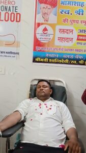 पाली में 100 युवाओं ने किया ब्लड डोनेटः आयोजक बोले- जरुरतमंदों को ब्लड के लिए भटकना न पड़े, इसलिए हर साल लगाते हैं कैंप। 19 IMG20260705105713 01