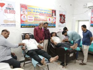 पाली में 100 युवाओं ने किया ब्लड डोनेटः आयोजक बोले- जरुरतमंदों को ब्लड के लिए भटकना न पड़े, इसलिए हर साल लगाते हैं कैंप। 20 IMG20260705105803