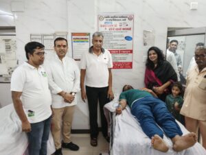 पाली में 100 युवाओं ने किया ब्लड डोनेटः आयोजक बोले- जरुरतमंदों को ब्लड के लिए भटकना न पड़े, इसलिए हर साल लगाते हैं कैंप। 13 IMG20260705130240