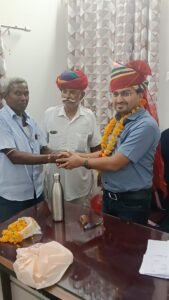 शिवजी राम बावरी बने पाली में उप पंजीयक खारड़ा सरपंच प्रतिनिधिमंडल ने किया स्वागत। 15 IMG20260717115903 05