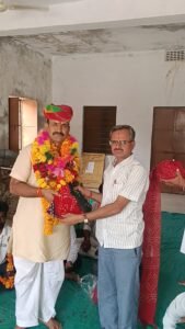 खारड़ा पटवारी अनोपसिंह भाटी को दि विदाई पटवारी देवीलाल जाट ने कार्यभार संभाला। 10 IMG20260720120410 03