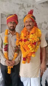 खारड़ा पटवारी अनोपसिंह भाटी को दि विदाई पटवारी देवीलाल जाट ने कार्यभार संभाला। 5 IMG20260720123425 01