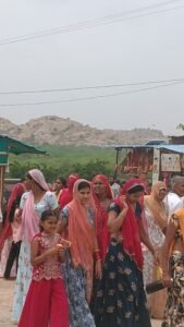 श्री गाजन माता जी पैदल यात्रा संघ में उमड़ा आस्था का जनसैलाब 11हजार भक्तों ने लगाई मां के दरबार में धोक। 9 IMG20260721111452 01