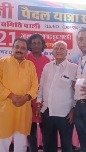 श्री गाजन माता जी पैदल यात्रा संघ में उमड़ा आस्था का जनसैलाब 11हजार भक्तों ने लगाई मां के दरबार में धोक। 15 IMG20260721130322 01