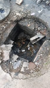 ग्राम पंचायत खारड़ा ने सीवरेज लाइन की कराई सफाई। 7 IMG20260724120708 03 1