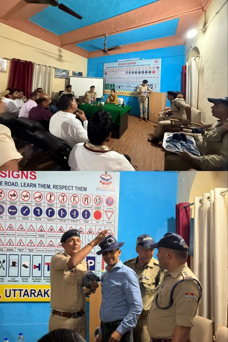 पुलिस अधीक्षक यातायात निशा यादव ने ट्रैफिक वॉलिंटियर के साथ की समन्वय बैठक