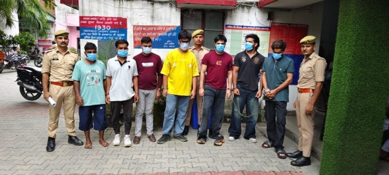 जनकपुरी पुलिस की बड़ी कार्रवाई: कानून एवं शांति व्यवस्था भंग करने की आशंका में 7 युवक गिरफ्तार