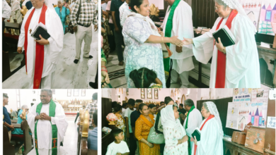 सहारनपुर बड़ी खबर । 200 साल पुराने सेंट थॉमस एंग्लिकन चर्च में नई आध्यात्मिक शुरुआत, रेवरेंड मैविस जस्टिना ने संभाली जिम्मेदारी 17 collage1